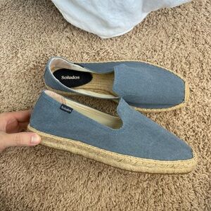 Soludos Men’s Denim Blue Espadrilles
